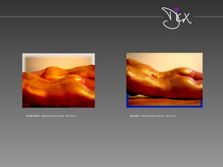 San Gold I - Mixed technics on canvas - 120 x 90 cmEef San Gold I - Mixed technics on canvas - 120 x 90 cm
 