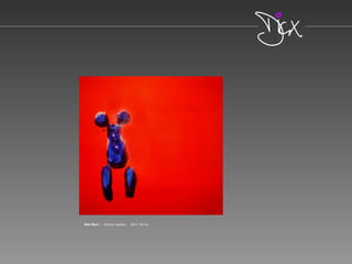 New Red I - Acryl on canvas - 120 x 120 cm
 