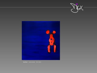 New Blue I - Acryl on canvas - 120 x 120 cm
 