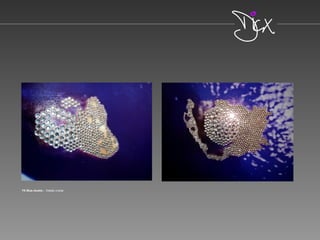 YK Blue double - Details crystal
 