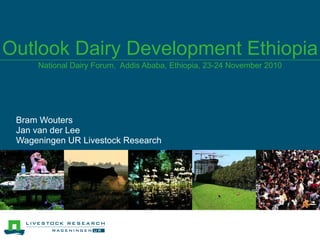 Outlook Dairy Development Ethiopia