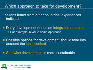 Outlook Dairy Development Ethiopia