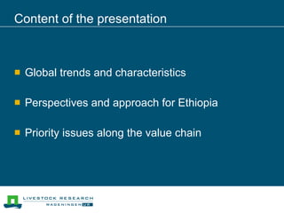 Outlook Dairy Development Ethiopia