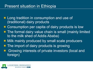Outlook Dairy Development Ethiopia