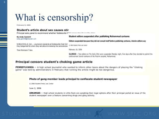 What is censorship? 
