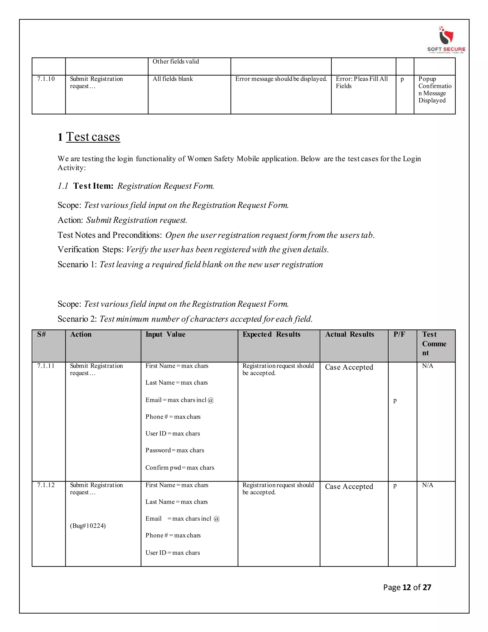 Mobile/Web App Development Project Report