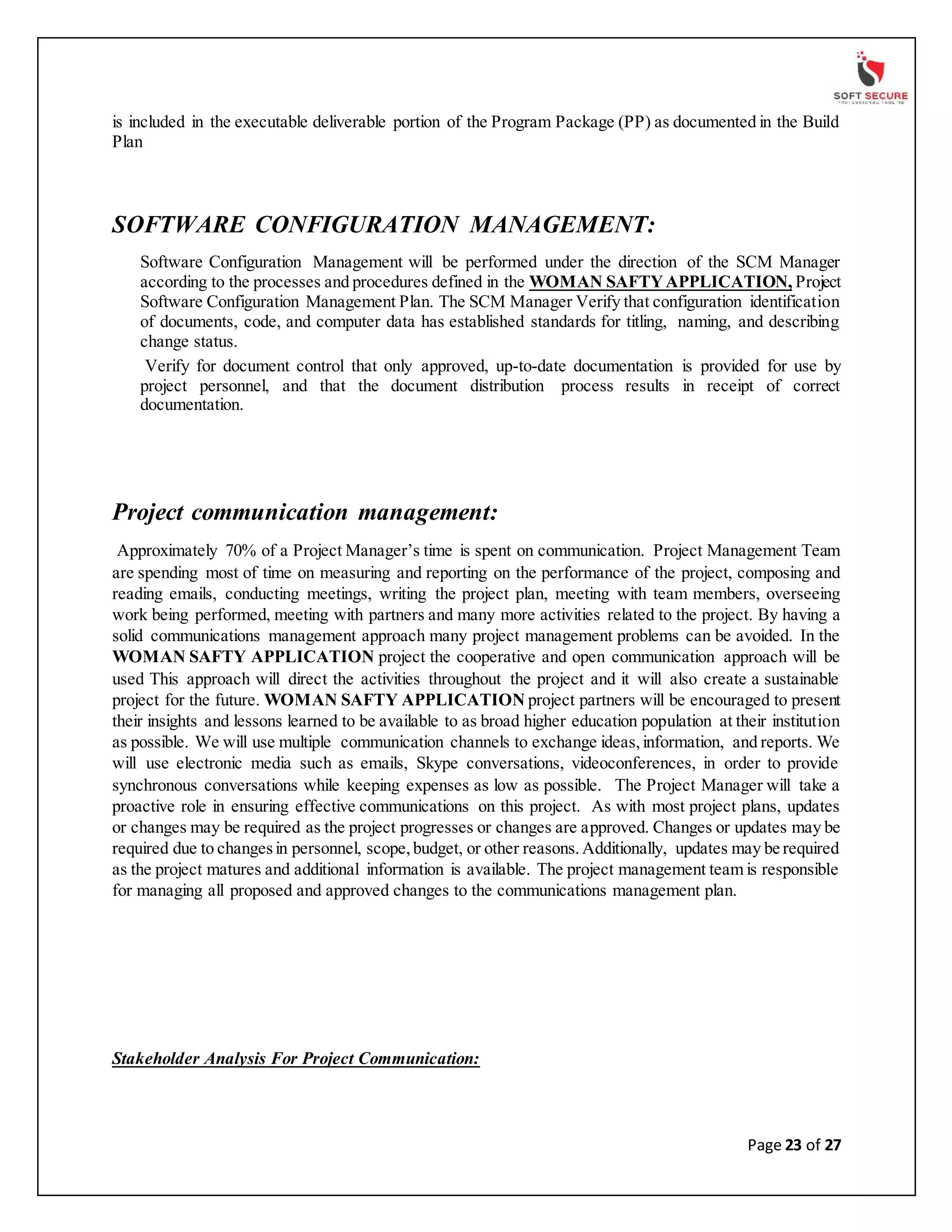 Mobile/Web App Development Project Report