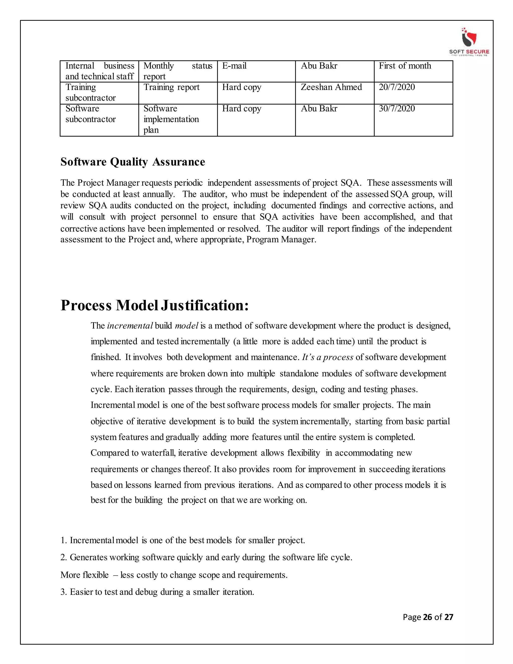 Mobile/Web App Development Project Report