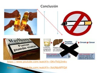 Conclusión
https://www.youtube.com/watch?v=DKvTk0j3mks
https://www.youtube.com/watch?v=XoUNJoXPYQ4
 