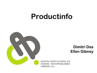 Productinfo Dimitri Das Ellen Gibney 