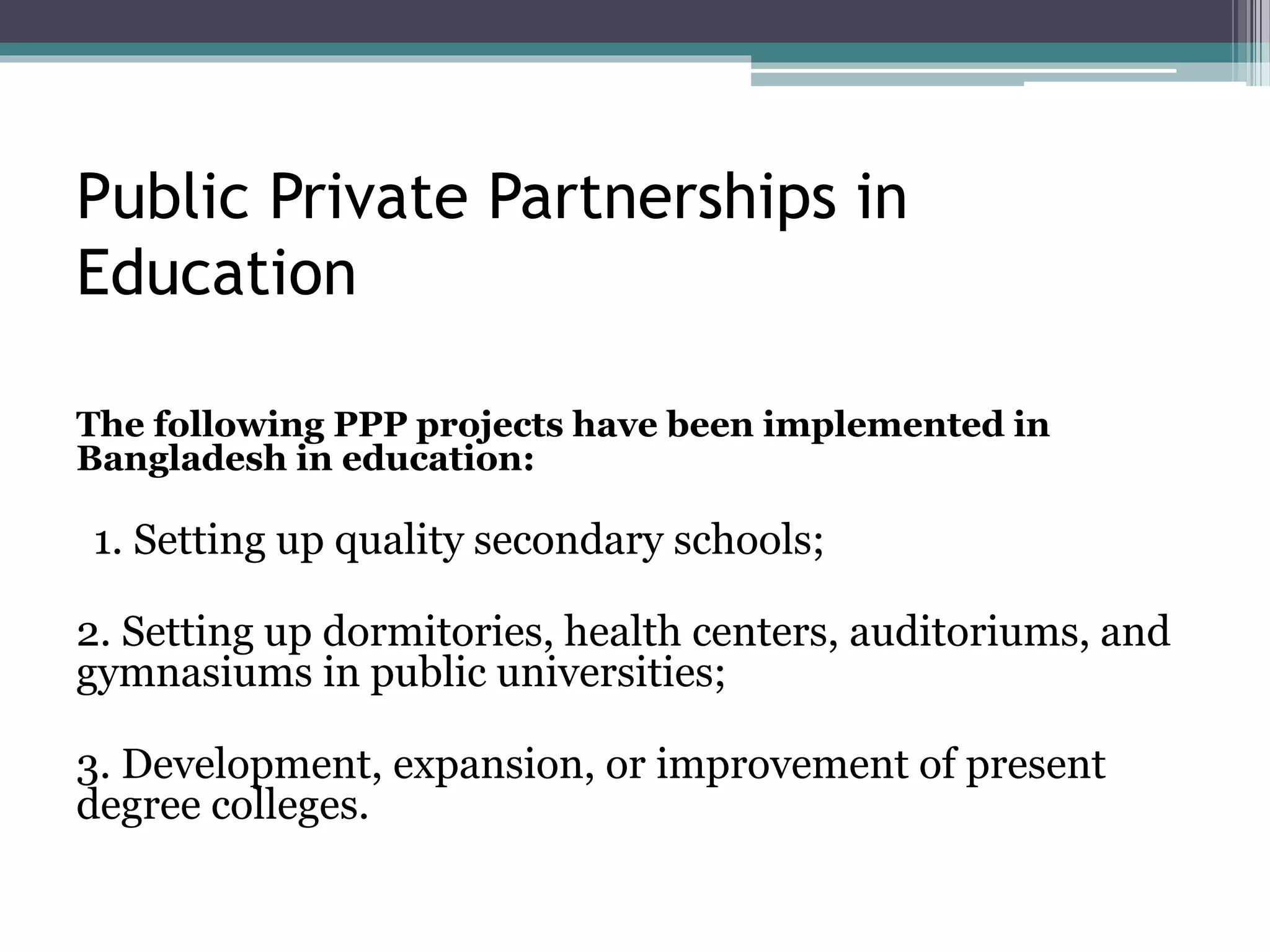 Public Private partnership | PPTX