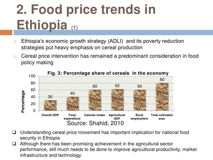 Dynamics of Food Prices in Ethiopia