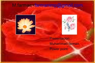 M.farman< [email_address] 