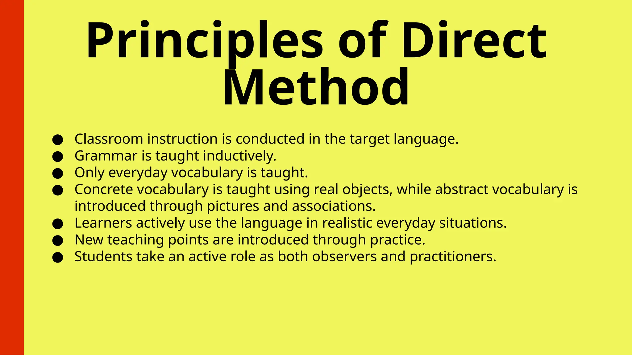 Direct Learning Method direct learning method ppt made by gagan verma to do learning method ...