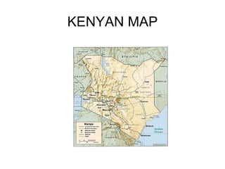 KENYAN MAP 