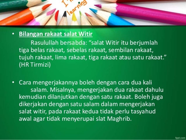 Ppt fiqih MI kelas 3