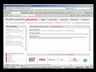 Stadtmarketing Website Neu