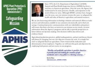 USDA, APHIS, PPQ CRDAC Outreach Event Portfolio | PDF
