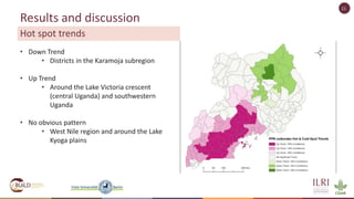 Spatio-temporal analysis of peste des petits ruminants in Uganda