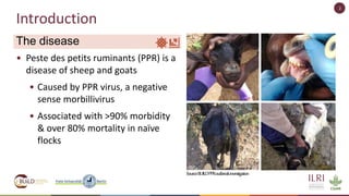 Spatio-temporal analysis of peste des petits ruminants in Uganda