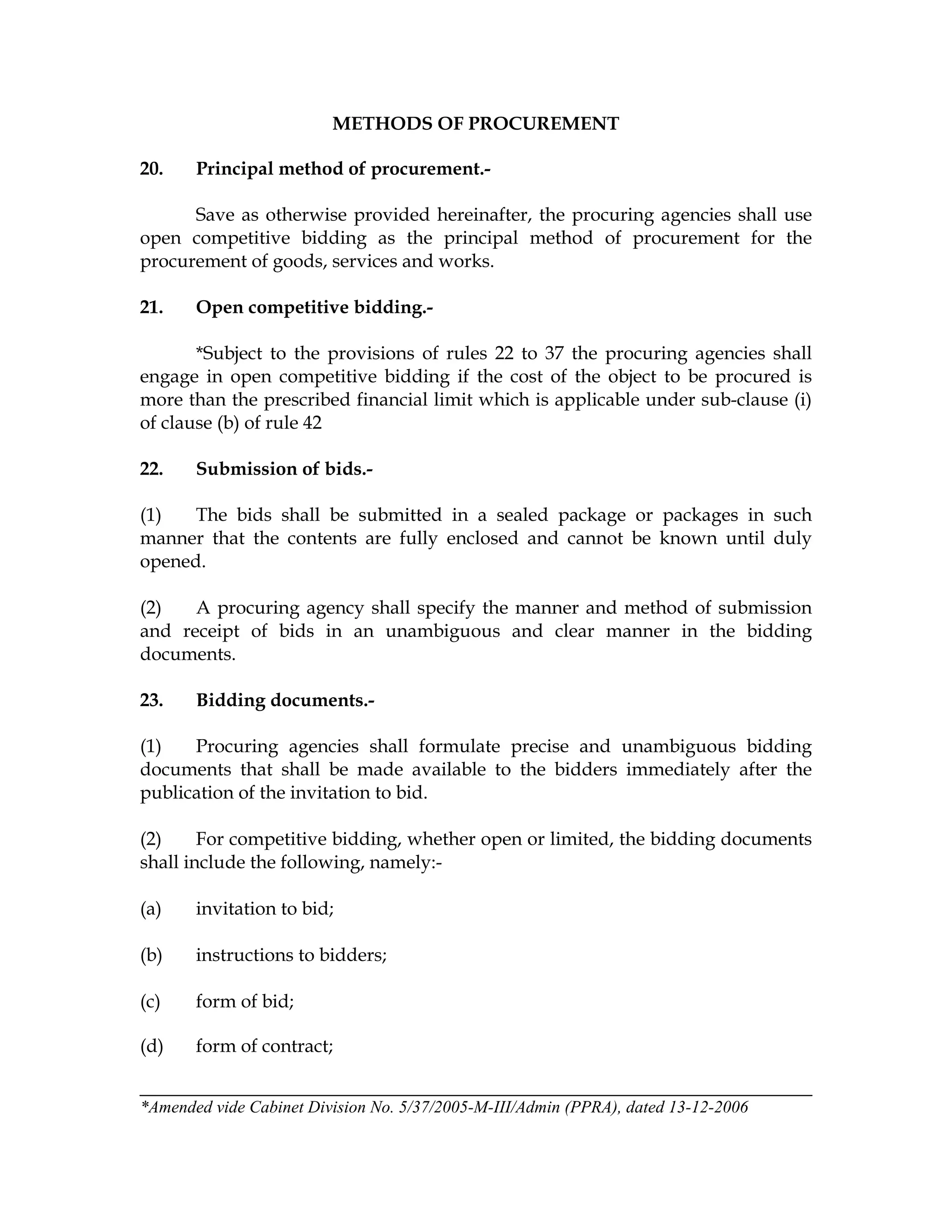 Ppra Forms.pdf Ppra rules 2004 | PDF