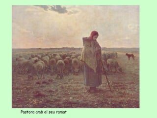 Pastora amb el seu ramat 