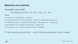 Economic impact of peste des petits ruminants outbreak and vaccination cost in northwest Ethiopia