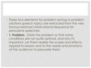 P presentation 2 (problem solving speech) | PPT