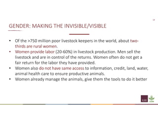 Understanding the importance of the social and economic impact of PPR