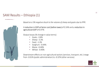 Understanding the importance of the social and economic impact of PPR