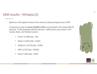 Understanding the importance of the social and economic impact of PPR