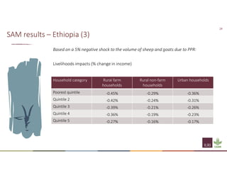 Understanding the importance of the social and economic impact of PPR