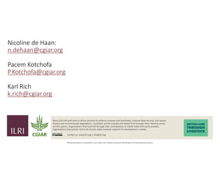 Understanding the importance of the social and economic impact of PPR