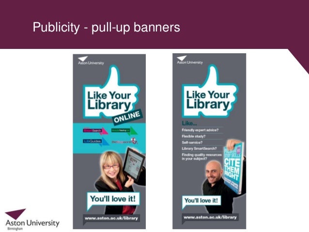 Aston University Library - Like Your Library