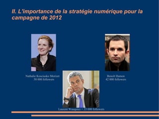 Twitter : 29 candidats UMP et PS sur 44 et suivent peu de monde. 