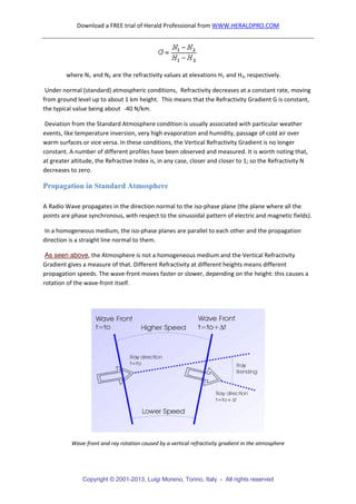 Light Wave Link Chart.pdf Point to Point Radio Link Engineering v1 3 | PDF