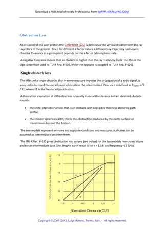 Point to Point Radio Link Engineering v1 3 | PDF