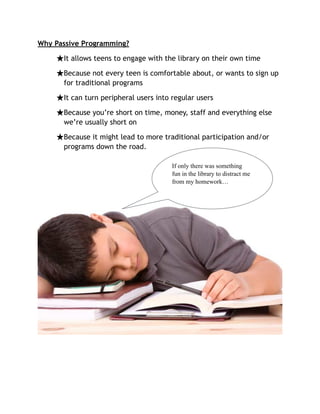 Passive Programming Presentation | PDF