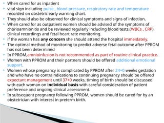 PPROM management and assessment safa.pptx