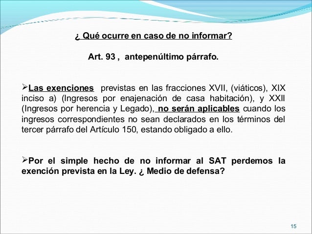 Artículo 93 Fracción Iv De La Ley Del Isr Ley Compartir