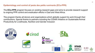  Epidemiology of peste des petits ruminants virus in West Africa: Is lineage IV replacing lineage II in Burkina Faso?