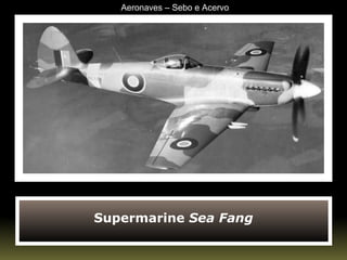 Supermarine  Sea Fang Aeronaves – Sebo e Acervo 