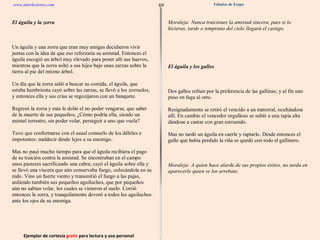 Ejemplar de cortesía  gratis  para lectura y uso personal 89 www.interlectores.com Fábulas de Esopo 