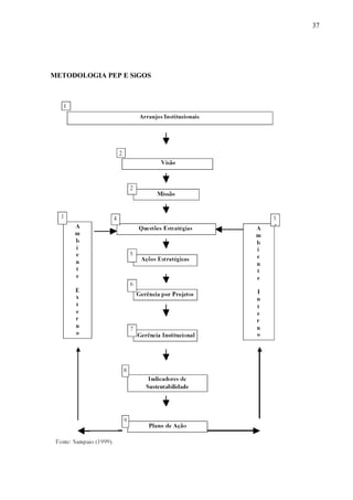 37
METODOLOGIA PEP E SiGOS
 