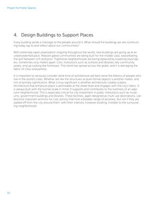 Placemaking and the Future of Cities | PDF