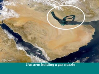 An arm holding a gas nuzzle? 