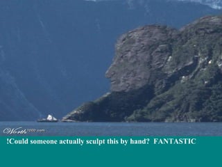 Could someone actually sculpt this by hand?  FANTASTIC! 