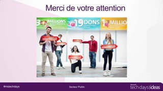 Merci de votre attention

#mstechdays

Secteur Public

 