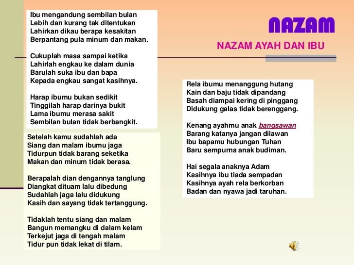 Terima Kasih Ayah Dan Ibu Lirik