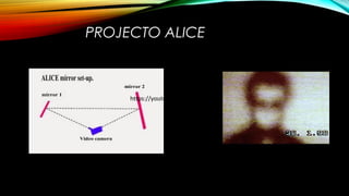 PROJECTO ALICE
https://youtu.be/nxDMqzD7STM
 